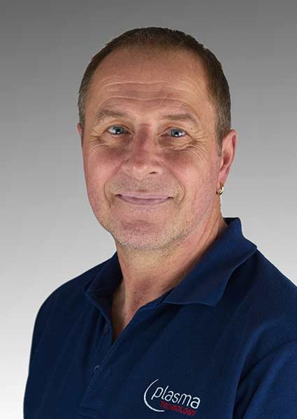 Anprechpartner Ralf Pany Mechaniker der plasma technology GmbH