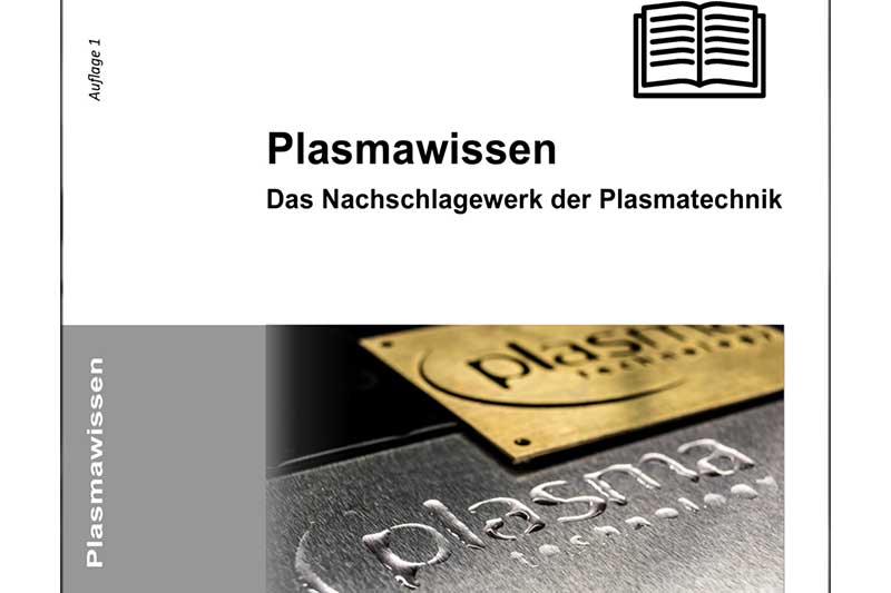 Plasmawissen Fachbuch Das Nachschlagewerk der Plasmatechnik Cover vom führenden Niederdruck-Plasmaanlagenhersteller plasma technology
