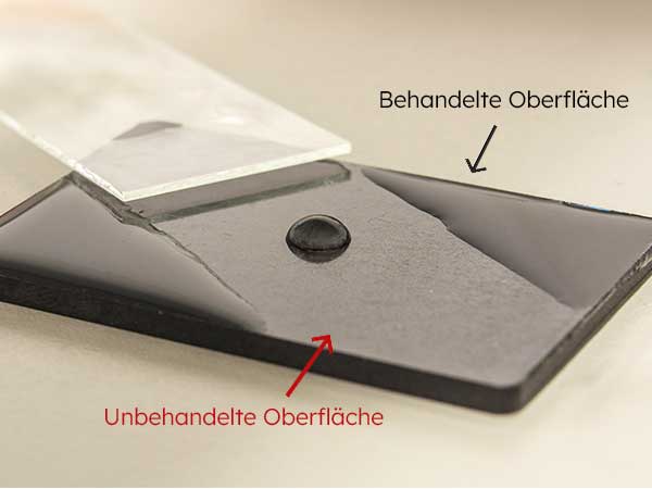 Schaubild zur Plasmaaktivierung zur Verbesserung von Oberflächen von plasma technology