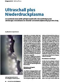 Ultraschall plus Niederdruckplasma Mediathek Artikel Download plasma technology GmbH