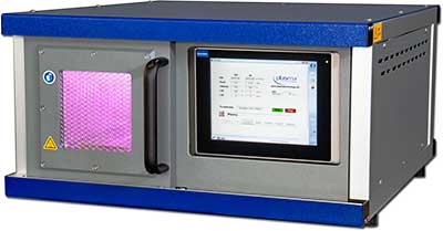Plasma disinfection using a low-pressure plasma system from the manufacturer plasma technology